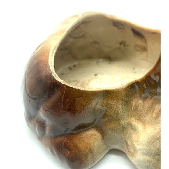 Vintage Puppy planter, Cocker Spaniel Mid Century 7.5x4x3.5 W - Picture 6 of 10